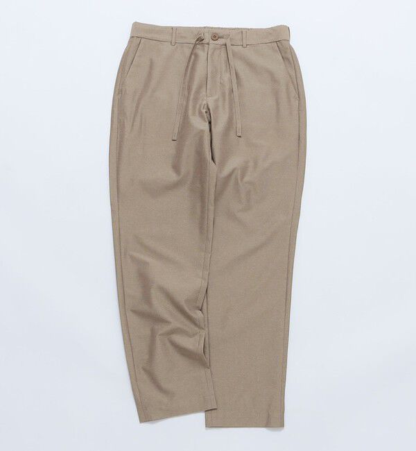 SHIPS「SHIPS:〈手洗い可能/セットアップ対応〉スーパーライト イージーパンツ」|スラックス|ベージュ系