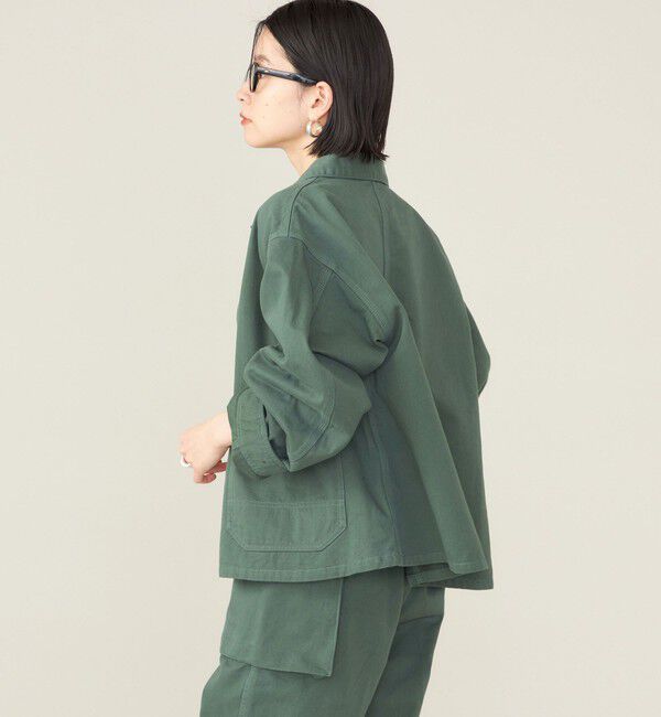 SHIPS for women「SHIPS NINE CASE:〈洗濯機可能〉ガーデン ジャケット ◇」|ミリタリージャケット|