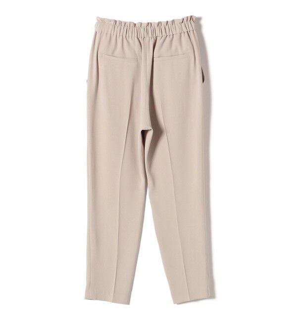 SHIPS for women「〈接触冷感 / 手洗い可能〉アセテート混 バックサテン テーパード パンツ」|その他|