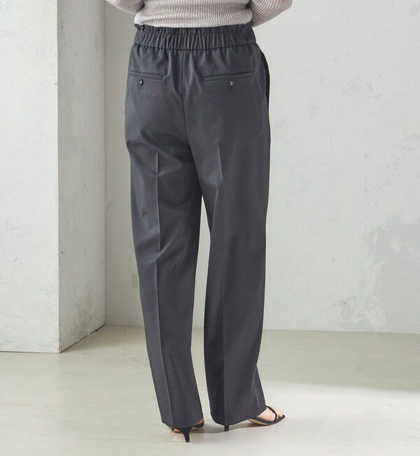 SHIPS for women「〈手洗い可能〉ツイル ストレート パンツ（セットアップ対応）」|その他|