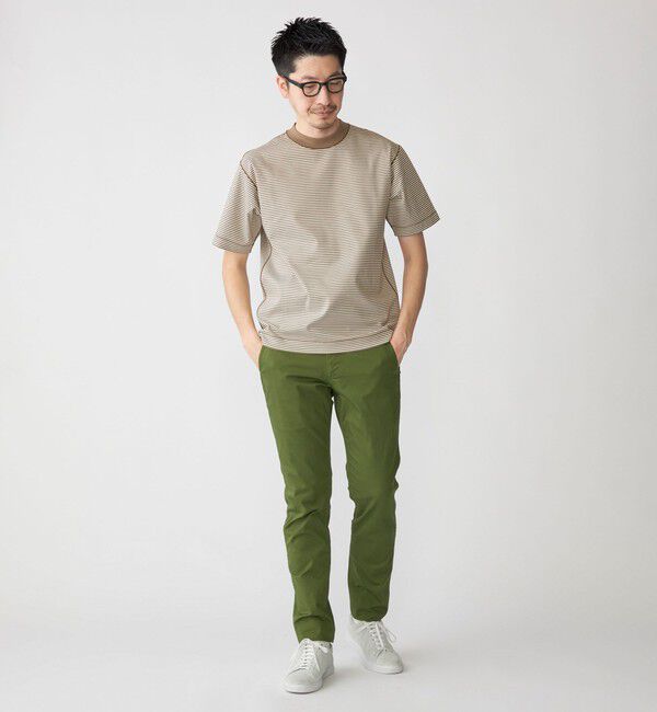 SHIPS「SHIPS: ハイゲージ クルーネック ポンチ Tシャツ」|Tシャツ・カットソー|