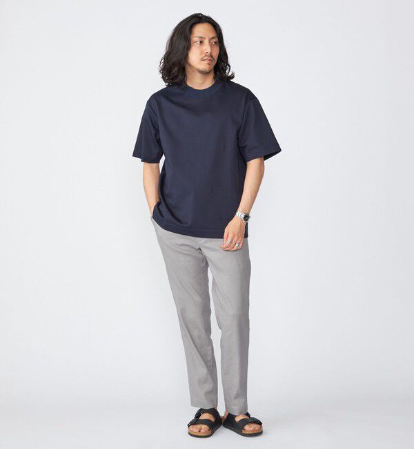 SHIPS「SHIPS: ハイゲージ クルーネック ポンチ Tシャツ」|Tシャツ・カットソー|