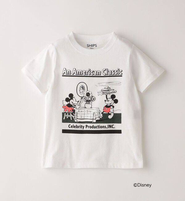 SHIPS Colors 「SHIPS Colors:ミッキーマウス デザイン Tシャツ(80～130cm)」|Tシャツ・カットソー|