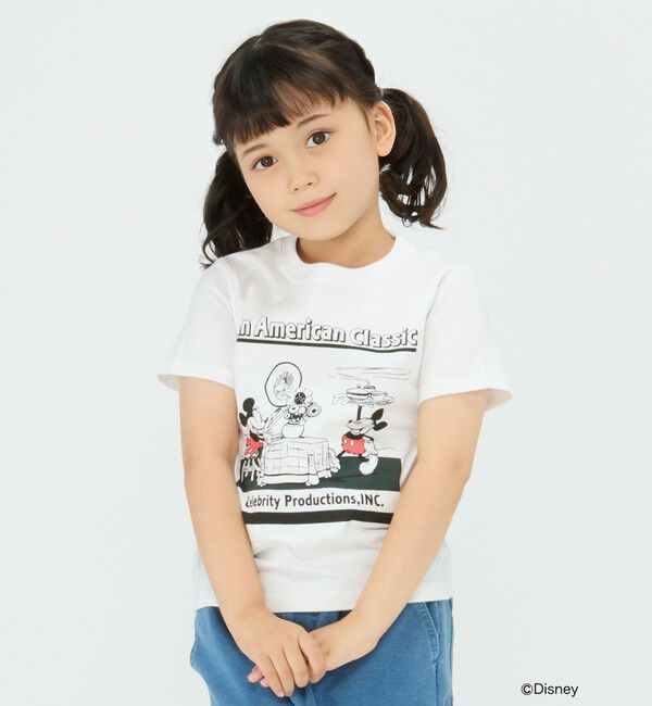 SHIPS Colors 「SHIPS Colors:ミッキーマウス デザイン Tシャツ(80～130cm)」|Tシャツ・カットソー|