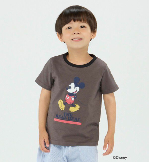 SHIPS Colors 「SHIPS Colors:ミッキーマウス デザイン Tシャツ(80～130cm)」|Tシャツ・カットソー|