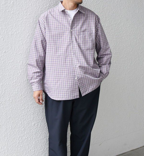 SHIPS any「SHIPS any: オーバーサイズ レギュラー チェック シャツ◇」|シャツ・ブラウス|