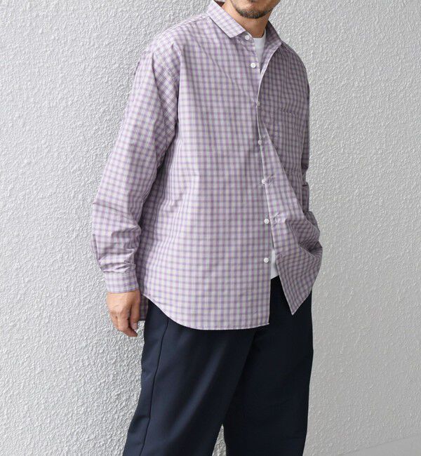 SHIPS any「SHIPS any: オーバーサイズ レギュラー チェック シャツ◇」|シャツ・ブラウス|