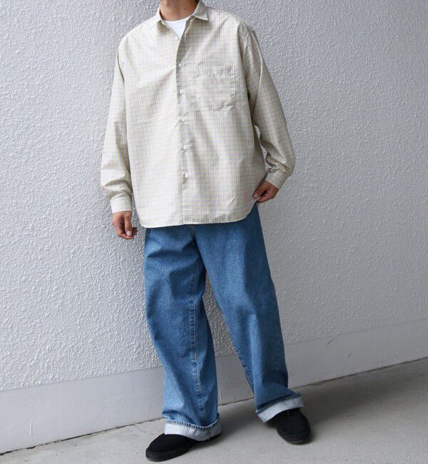 SHIPS any「SHIPS any: オーバーサイズ レギュラー チェック シャツ◇」|シャツ・ブラウス|