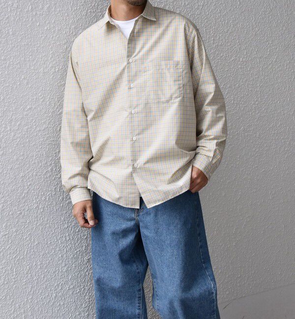 SHIPS any「SHIPS any: オーバーサイズ レギュラー チェック シャツ◇」|シャツ・ブラウス|