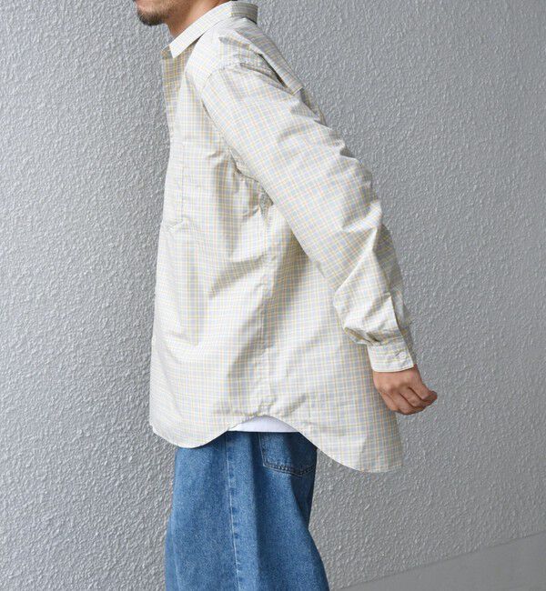 SHIPS any「SHIPS any: オーバーサイズ レギュラー チェック シャツ◇」|シャツ・ブラウス|