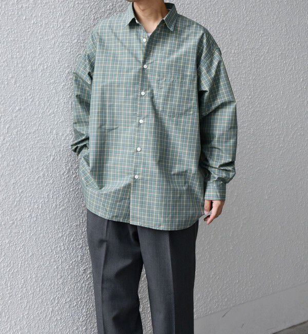 SHIPS any「SHIPS any: オーバーサイズ レギュラー チェック シャツ◇」|シャツ・ブラウス|
