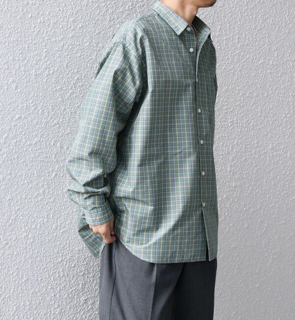 SHIPS any「SHIPS any: オーバーサイズ レギュラー チェック シャツ◇」|シャツ・ブラウス|