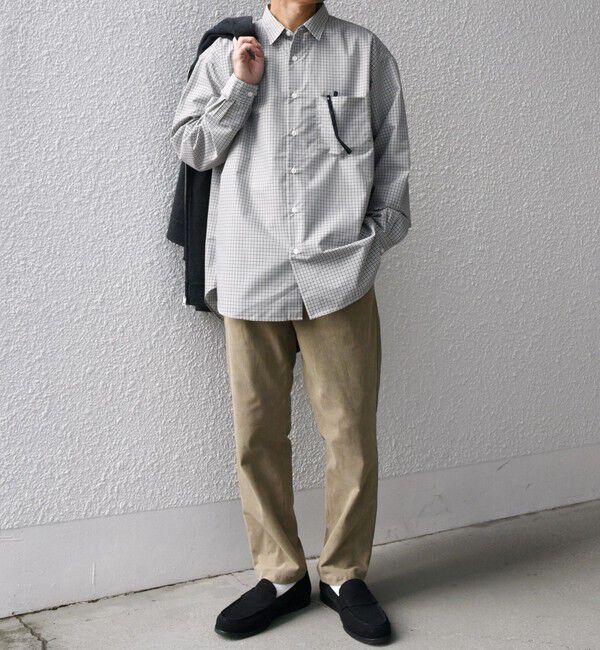SHIPS any「SHIPS any: オーバーサイズ レギュラー チェック シャツ◇」|シャツ・ブラウス|