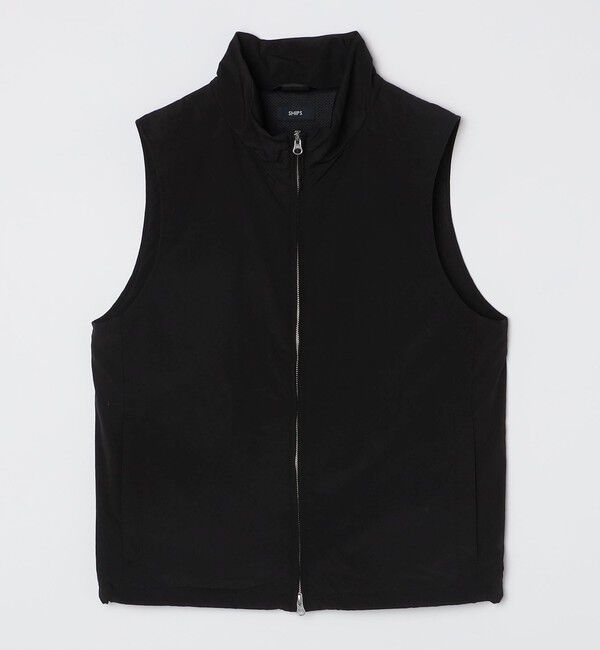 SHIPS「SHIPS:〈手洗い可能〉Octa(R)CPCP(R) スタンドカラー ジップ ベスト」|ダウンベスト・ベスト|
