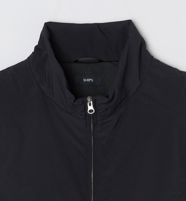 SHIPS「SHIPS:〈手洗い可能〉Octa(R)CPCP(R) スタンドカラー ジップ ベスト」|ダウンベスト・ベスト|