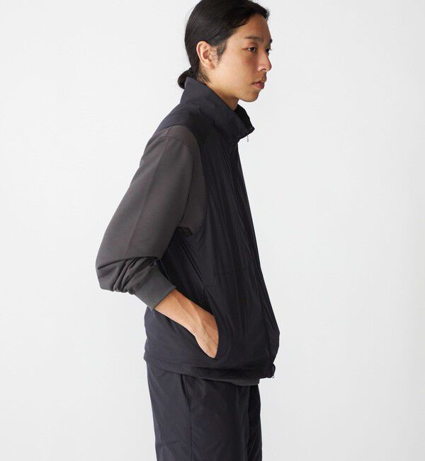 SHIPS「SHIPS:〈手洗い可能〉Octa(R)CPCP(R) スタンドカラー ジップ ベスト」|ダウンベスト・ベスト|