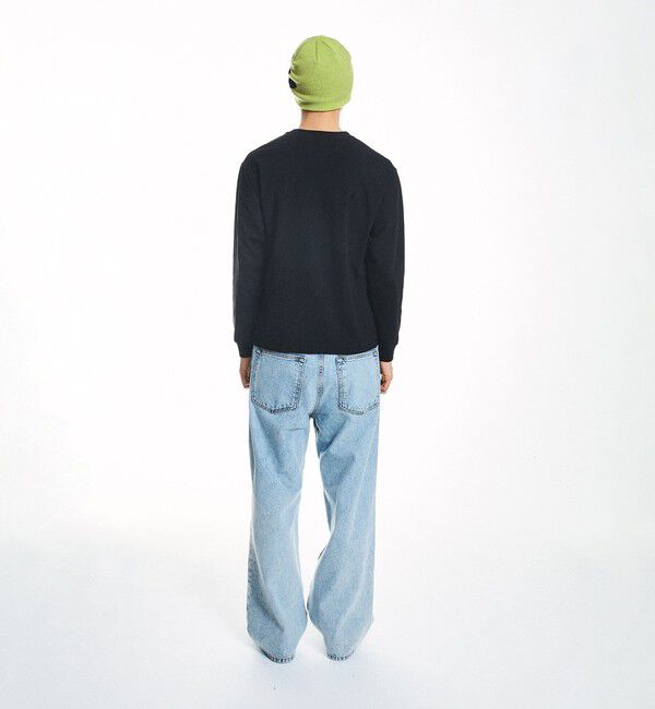 SHIPS「City Ambient Products: スクエアロゴ ポケット ロングスリーブ Tシャツ」|Tシャツ・カットソー|