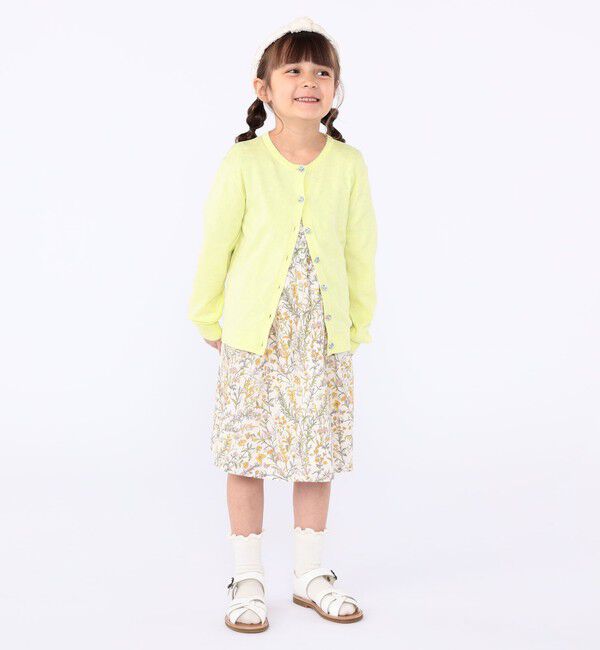 SHIPS KIDS「SHIPS KIDS:100～130cm / リバティ 半袖 ワンピース」|ワンピース|