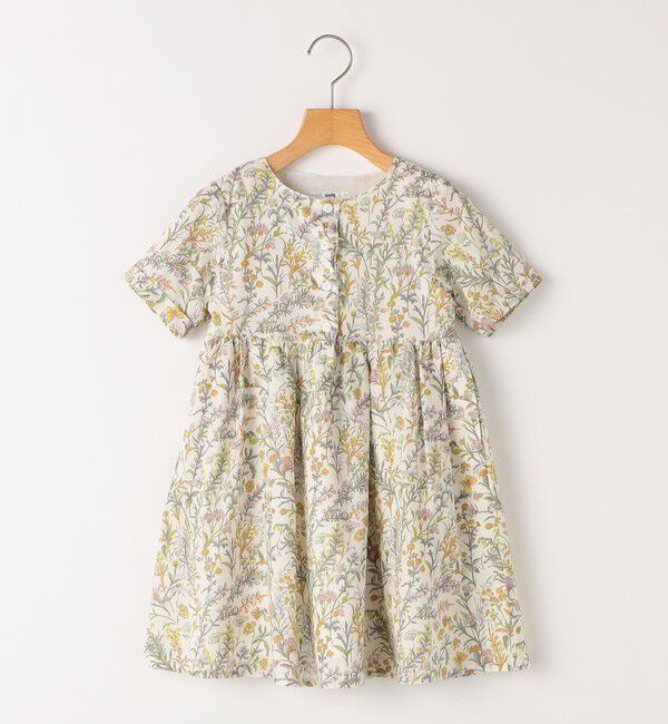 SHIPS KIDS「SHIPS KIDS:100～130cm / リバティ 半袖 ワンピース」|ワンピース|