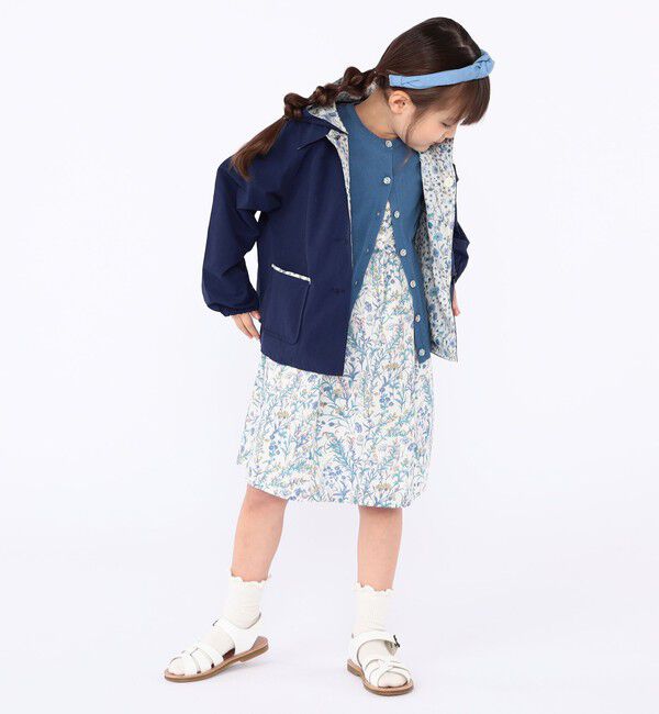 SHIPS KIDS「SHIPS KIDS:100～130cm / リバティ 半袖 ワンピース」|ワンピース|