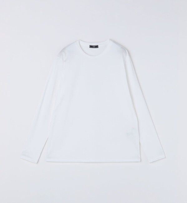 SHIPS「SHIPS: ALBINI クルーネック ロングスリーブ Tシャツ」|Tシャツ・カットソー|ホワイト