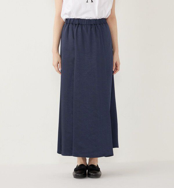 SHIPS Colors 「SHIPS Colors:〈手洗い可能〉サテン マーメイド スカート」|スカート|