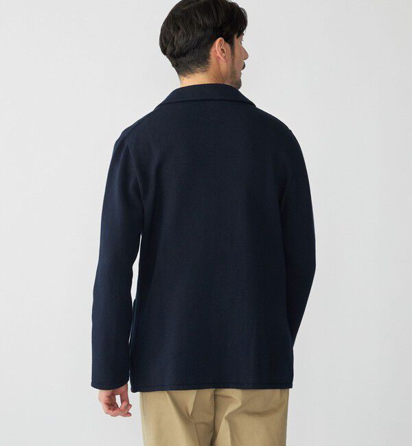 SHIPS「【SHIPS別注】FLY3: コットン ニット ブレザー」|テーラードジャケット|