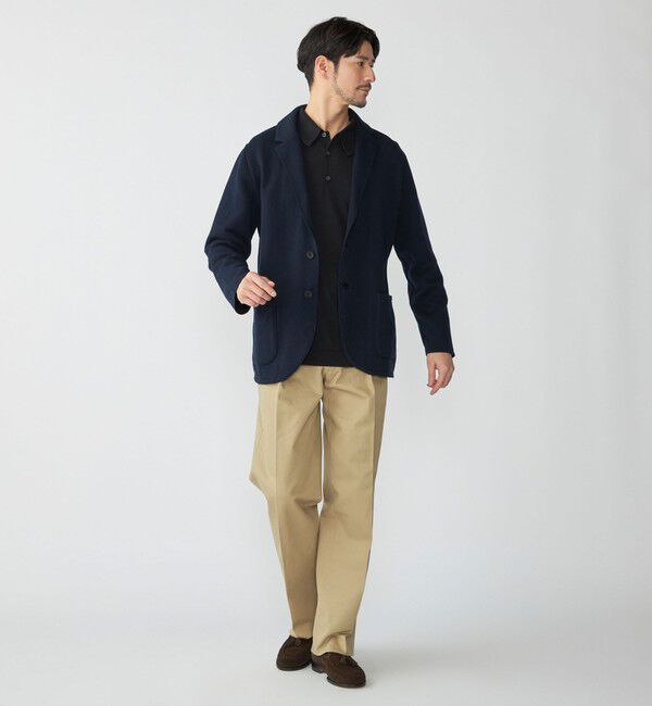 SHIPS「【SHIPS別注】FLY3: コットン ニット ブレザー」|テーラードジャケット|
