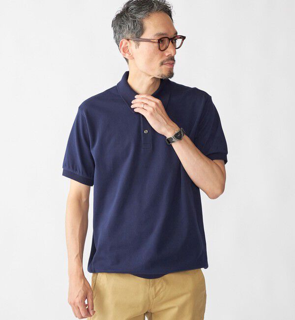 SHIPS「【SHIPS別注】LACOSTE: クラシック ポロシャツ」|ポロシャツ|ネイビー