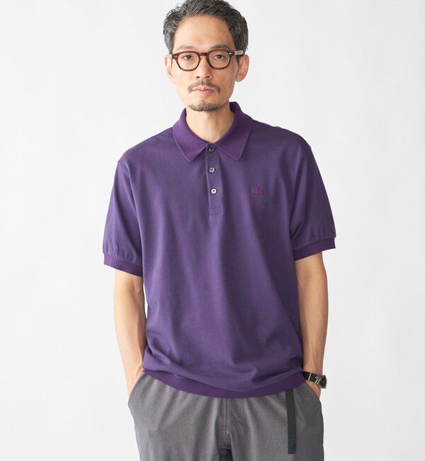 SHIPS「【SHIPS別注】LACOSTE: クラシック ポロシャツ」|ポロシャツ|パープル