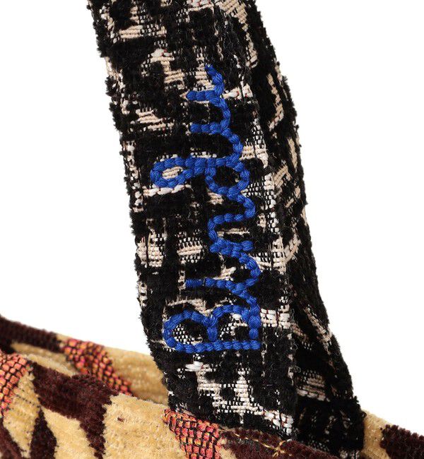 SHIPS any「【SHIPS any別注】BINDU: ジャカード 千鳥 トート バッグ」|トートバッグ|