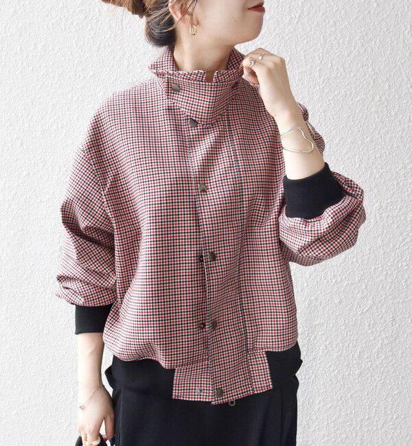 SHIPS any「SHIPS any: ガンクラブ チェック ハンティング ブルゾン」|ブルゾン・スタジャン|