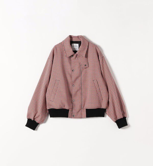 SHIPS any「SHIPS any: ガンクラブ チェック ハンティング ブルゾン」|ブルゾン・スタジャン|