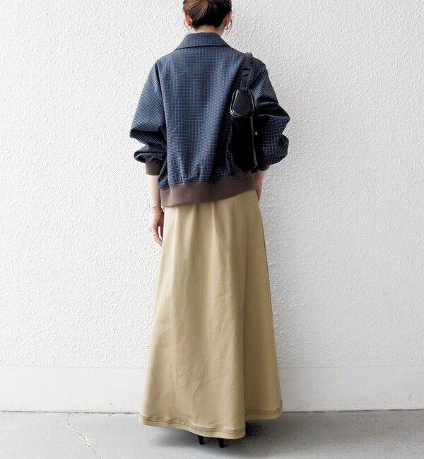 SHIPS any「SHIPS any: ガンクラブ チェック ハンティング ブルゾン」|ブルゾン・スタジャン|