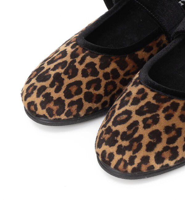 SHIPS for women「MACARENA: レオパード メリー ジェーン」|バレエシューズ|