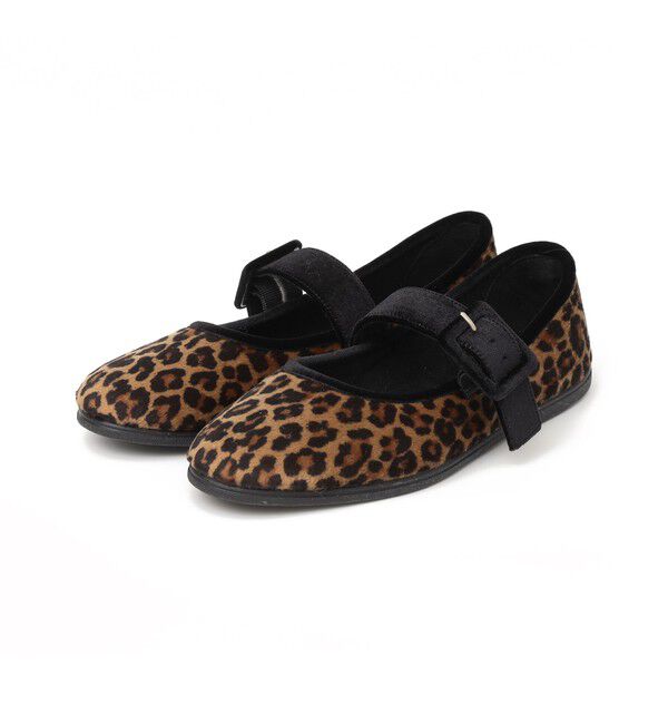 SHIPS for women「MACARENA: レオパード メリー ジェーン」|バレエシューズ|