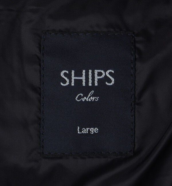 SHIPS Colors 「SHIPS Colors:〈撥水・防風・防花粉〉All Weather Tex 中綿 ブルゾン」|ブルゾン・スタジャン|