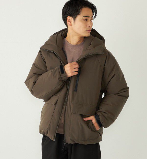 SHIPS Colors 「SHIPS Colors:〈撥水・防風・防花粉〉All Weather Tex 中綿 ブルゾン」|ブルゾン・スタジャン|オリーブ