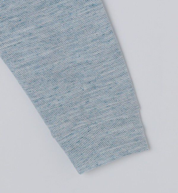 SHIPS「【WEB限定】SHIPS: リネンミックス カラーネップ ボタンダウン ロングスリーブ ポロシャツ」|ポロシャツ|