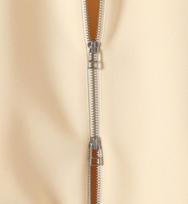 SHIPS any「SHIPS any:〈洗濯機可能〉ジャージー ギャザー コンパクト ブルゾン」|ブルゾン・スタジャン|