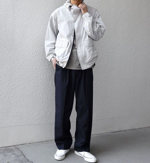 SHIPS any「SHIPS any:〈撥水加工〉タスラン SOLOTEX(R) ショート マウンテンパーカー 26SS◆」|ブルゾン・スタジャン|