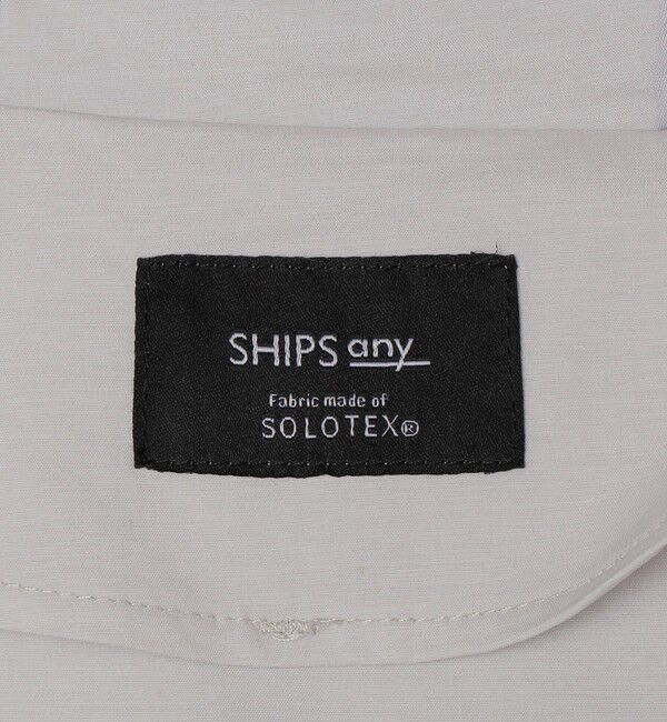 SHIPS any「SHIPS any:〈撥水加工〉タスラン SOLOTEX(R) ショート マウンテンパーカー 26SS◆」|ブルゾン・スタジャン|