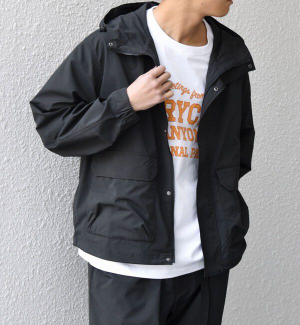 SHIPS any「SHIPS any:〈撥水加工〉タスラン SOLOTEX(R) ショート マウンテンパーカー 26SS◆」|ブルゾン・スタジャン|