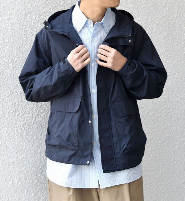 SHIPS any「SHIPS any:〈撥水加工〉タスラン SOLOTEX(R) ショート マウンテンパーカー 26SS◆」|ブルゾン・スタジャン|