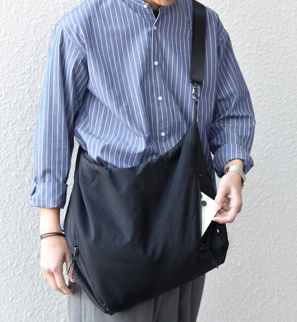 SHIPS any「SHIPS any: コットン/ナイロン 2WAY ポケット ショルダー バッグ◆」|ショルダー・メッセンジャー|