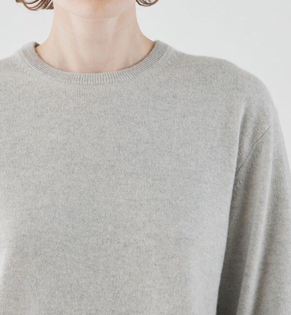 GALERIE VIE「スコットランドカシミヤ クルーネックプルオーバー」|ニット・セーター|