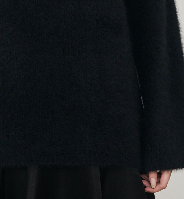 DES PRES「フォックスカシミヤ オフショルダープルオーバー」|ニット・セーター|