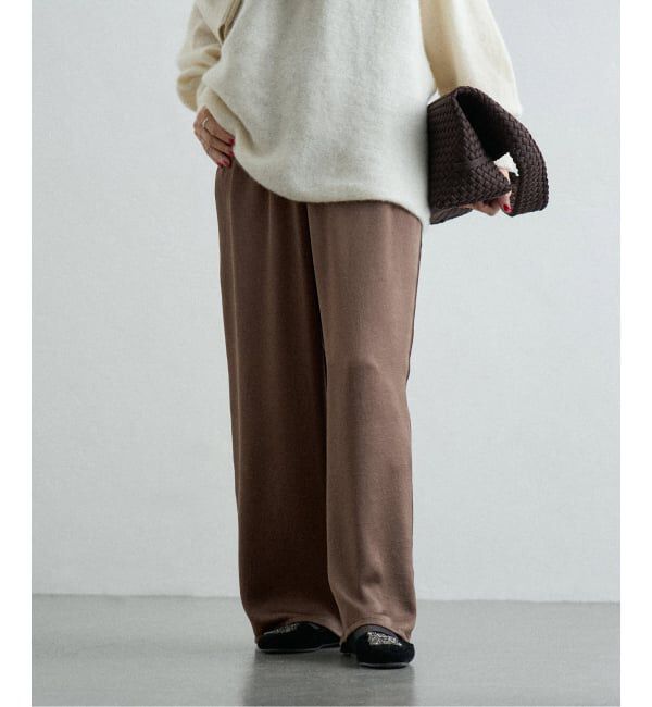 IENA「《WEB限定/追加》サテンリラックスパンツ」|その他|