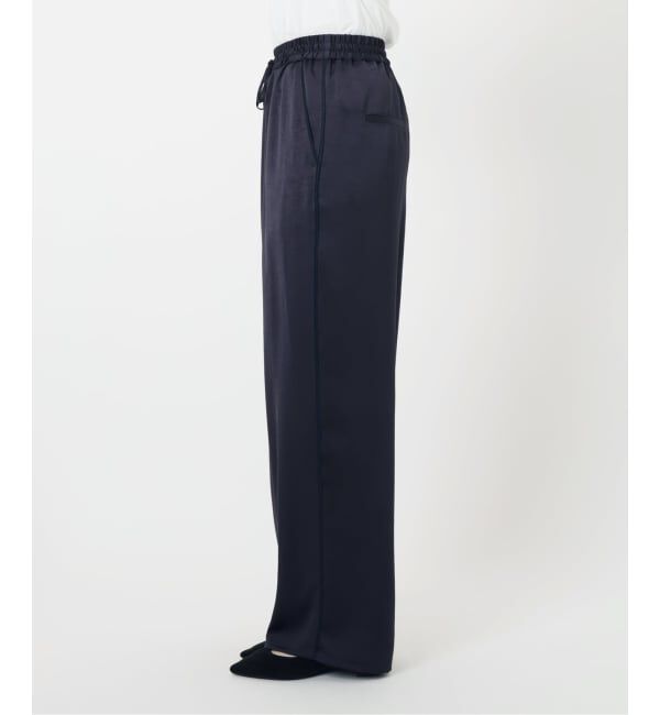 IENA「《WEB限定/追加》サテンリラックスパンツ」|その他|