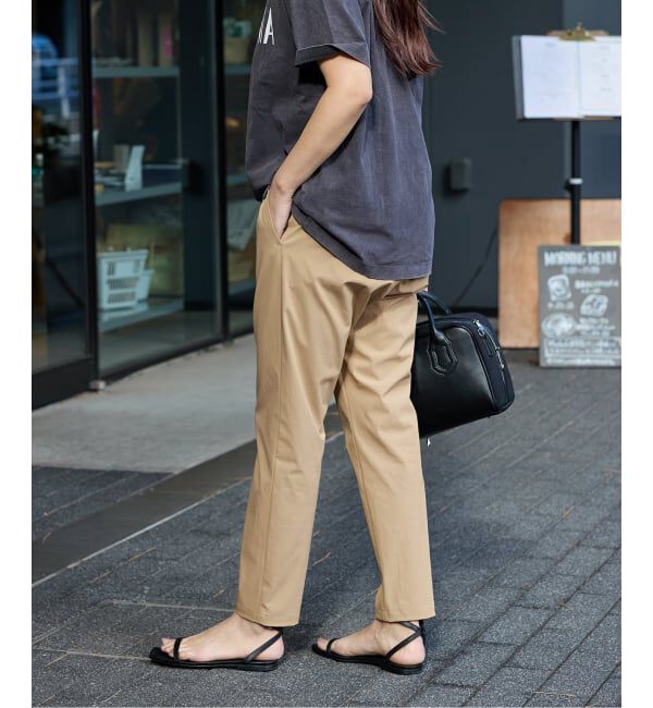 JOURNAL STANDARD「《追加4》【撥水/接触冷感/洗える/UV】リネンナイロンストレッチテーパードパンツ」|その他|